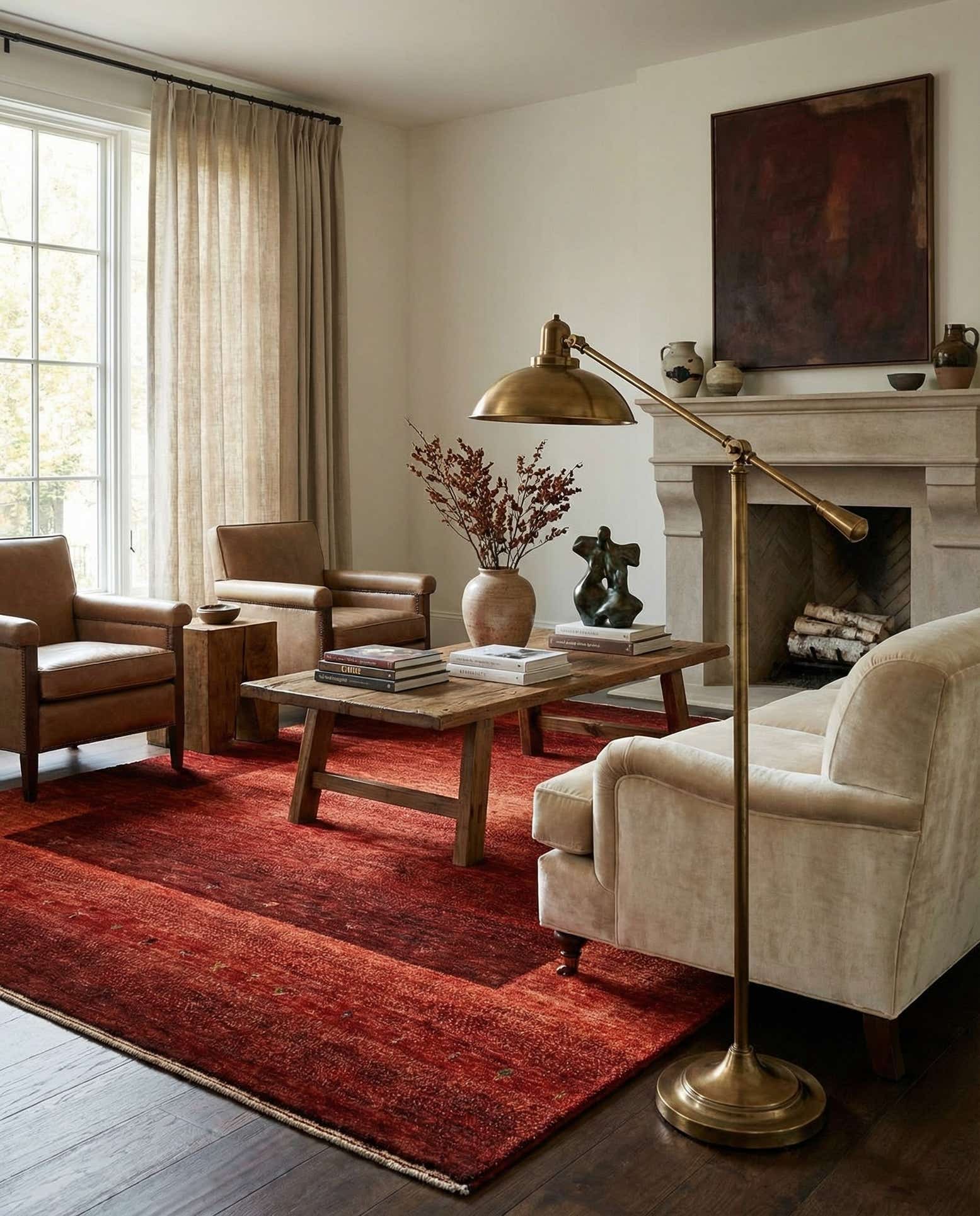 4' 10 x 6' 5 Hand Knotted Kashkuli Rug