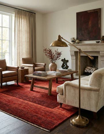 4' 10 x 6' 5 Hand Knotted Kashkuli Rug