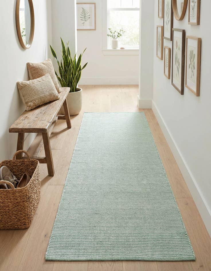 Detail image of 2' 7 x 8' Easy-Clean Jill Zarin Palm Springs Indoor / Outdoor Runner Rug