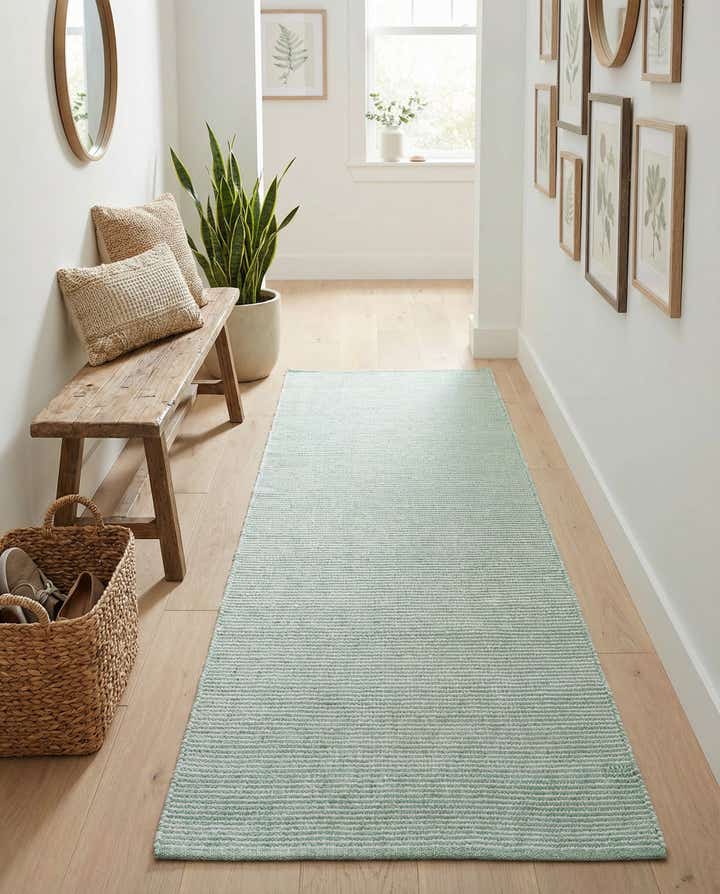 2' 7 x 8' Easy-Clean Jill Zarin Palm Springs Indoor / Outdoor Runner Rug