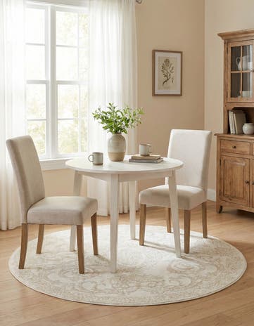 4' x 4' Finsbury Round Rug