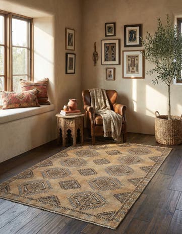 4' 7 x 9' 4 Balouch Rug