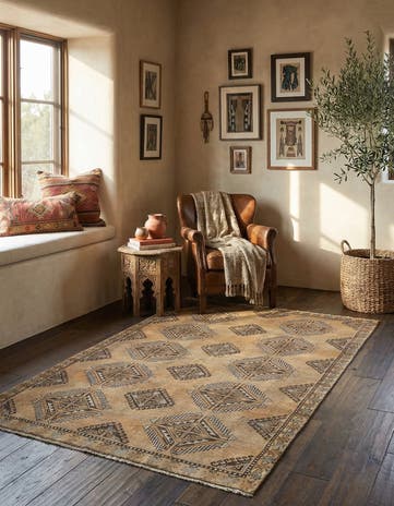 4' 7 x 9' 4 Balouch Rug