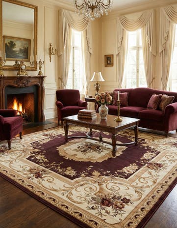 10' x 10' Chateau Square Rug