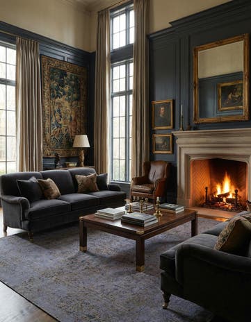 8' 7 x 12' 8 Vintage Royal Wool Rug