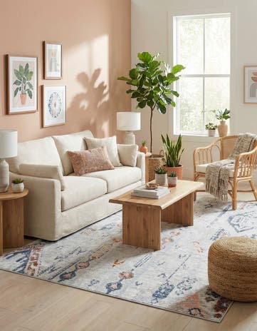 6' x 9' Kamala Washable Rug