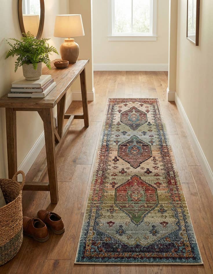 Detail image of 2' x 8' Isabella Runner Rug