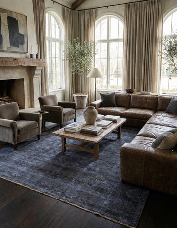 9' 6 x 12' 7 Hand Knotted Ultra Vintage Persian Wool Rug
