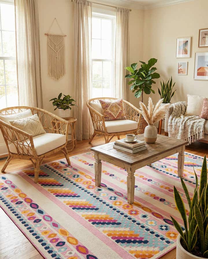 9' x 12' Easy-Clean Aruba Indoor / Outdoor Rug