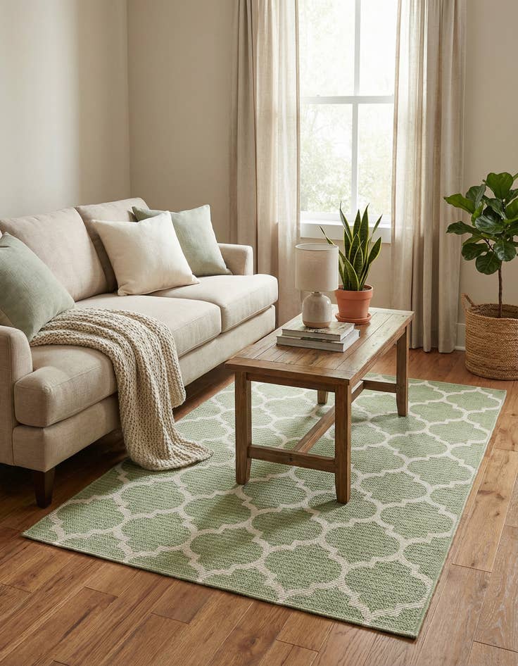 Detail image of  4' 2 x 6' Georgia Rug