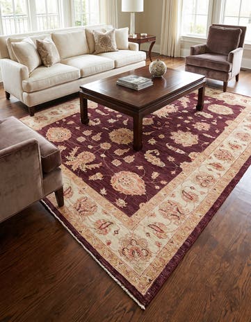 5' 9 x 7' 6 Hand Knotted Ziegler Rug