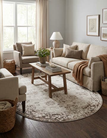 7' 10 x 10' Monte Carlo Oval Rug