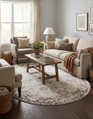 7' 10 x 10' Monte Carlo Oval Rug