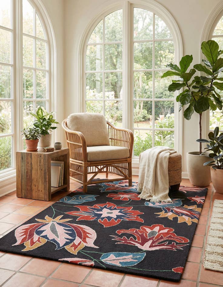 Detail image of 5' 1 x 8' Luna Rug