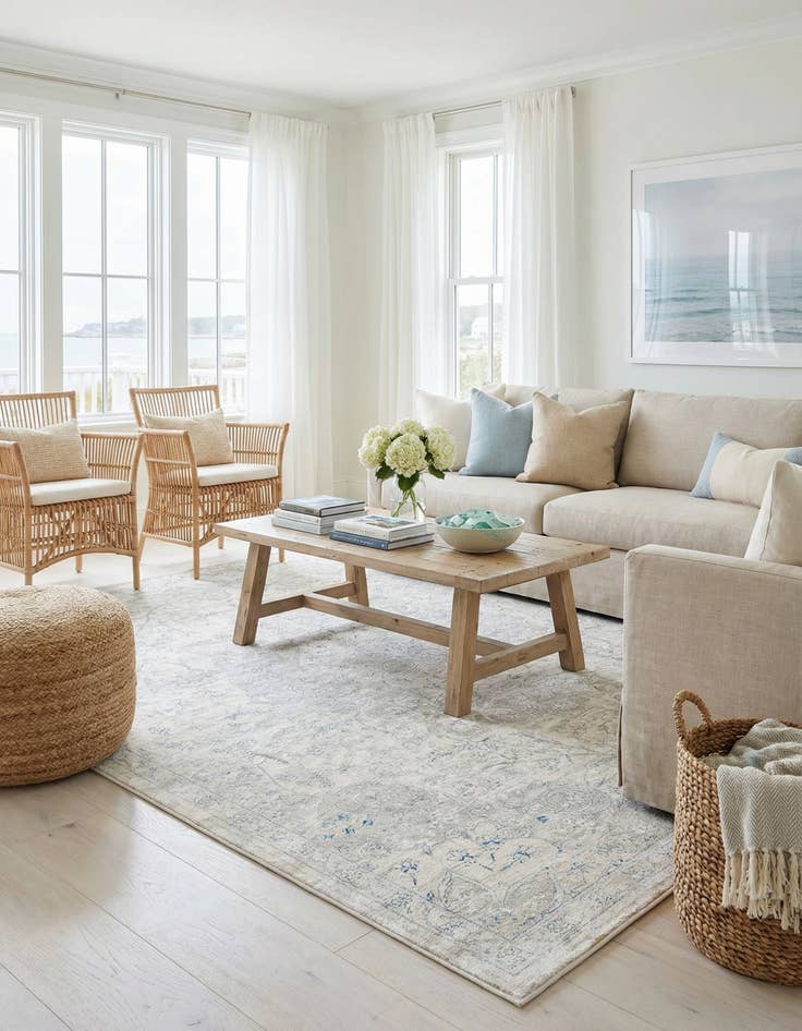 Detail image of  10' 2 x 10' 2 Newport Square Rug