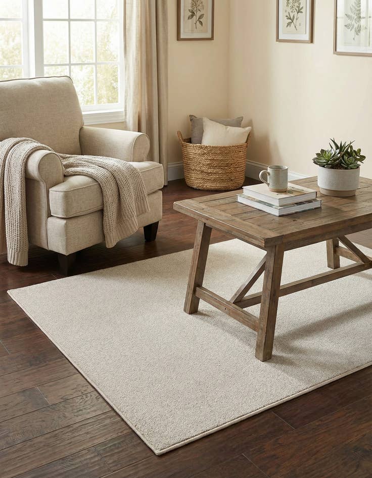 Detail image of  3' 3 x 3' 3 Everyday Solid Square Rug