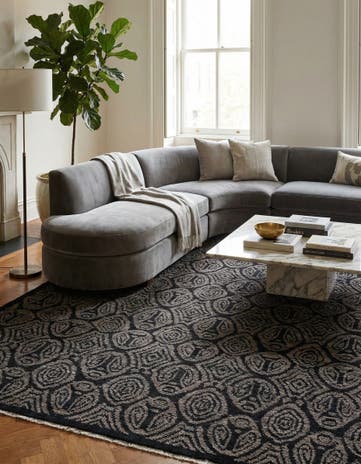 8' 3 x 10' 1 Hand Knotted Darya Wool Rug