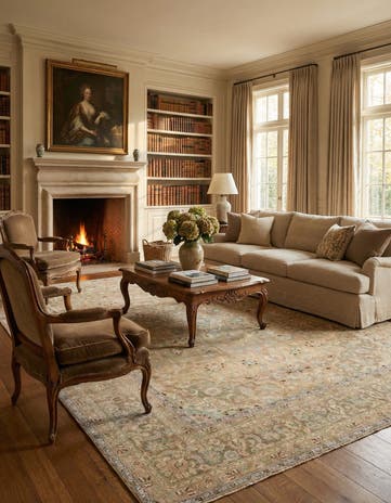 9' 6 x 12' 5 Hand Knotted Ultra Vintage Persian Wool Rug