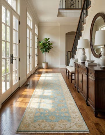 2' 7 x 14' 8 Kaizar Wool Runner Rug