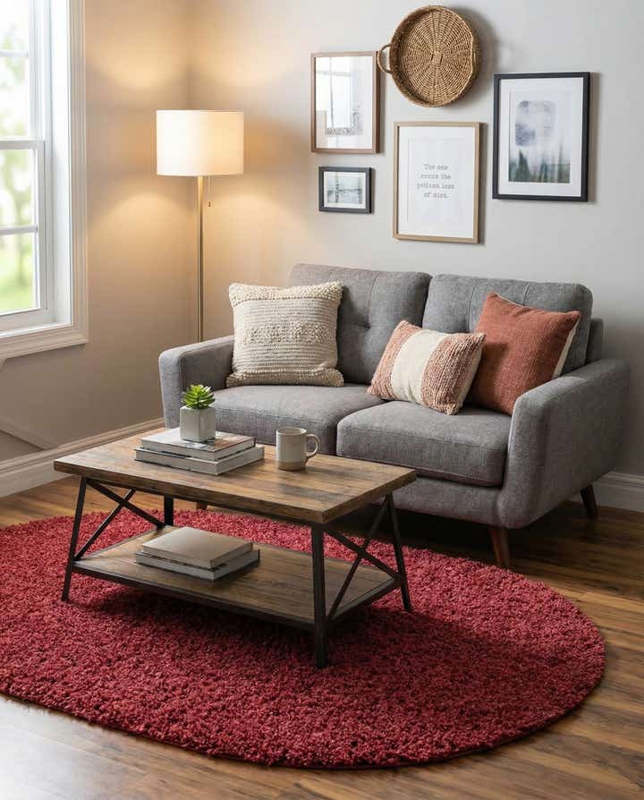 3' x 5' 3 Zermatt Shag Oval Rug