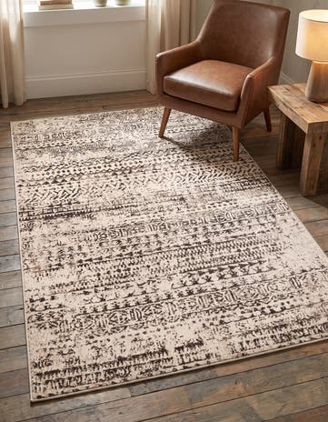Chocolate Brown Hermitage Rug