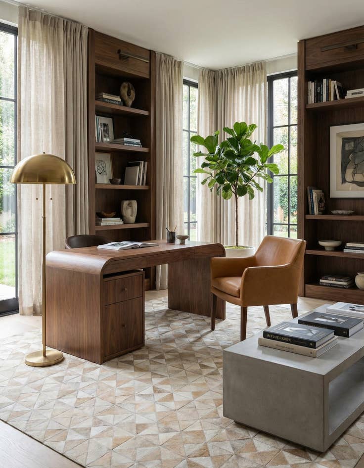 Detail image of  5' 9 x 7' 11 Cowhide - Patchwork Rug