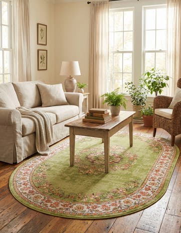 5' 3 x 8' Lucerne Oval Rug