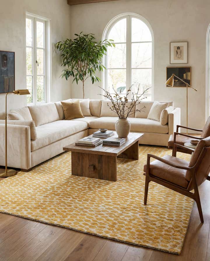 9' x 11' 10 Hand Knotted Darya Wool Rug