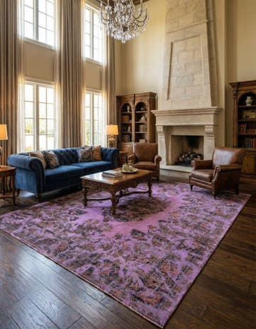 8' 7 x 11' 8 Vintage Royal Wool Rug