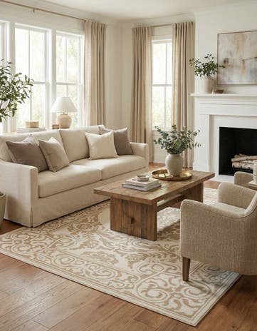 9' x 12' Hermitage Rug