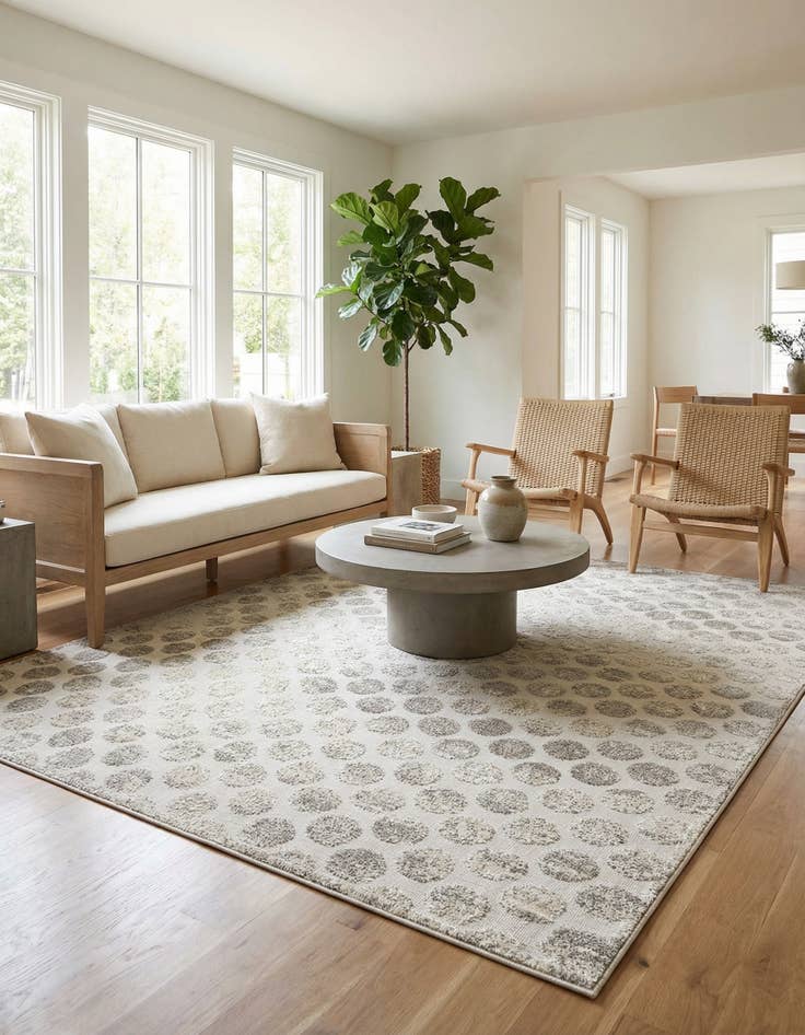 Detail image of 7' 10 x 10'  Washable Sabrina Soto Indoor / Outdoor Rug