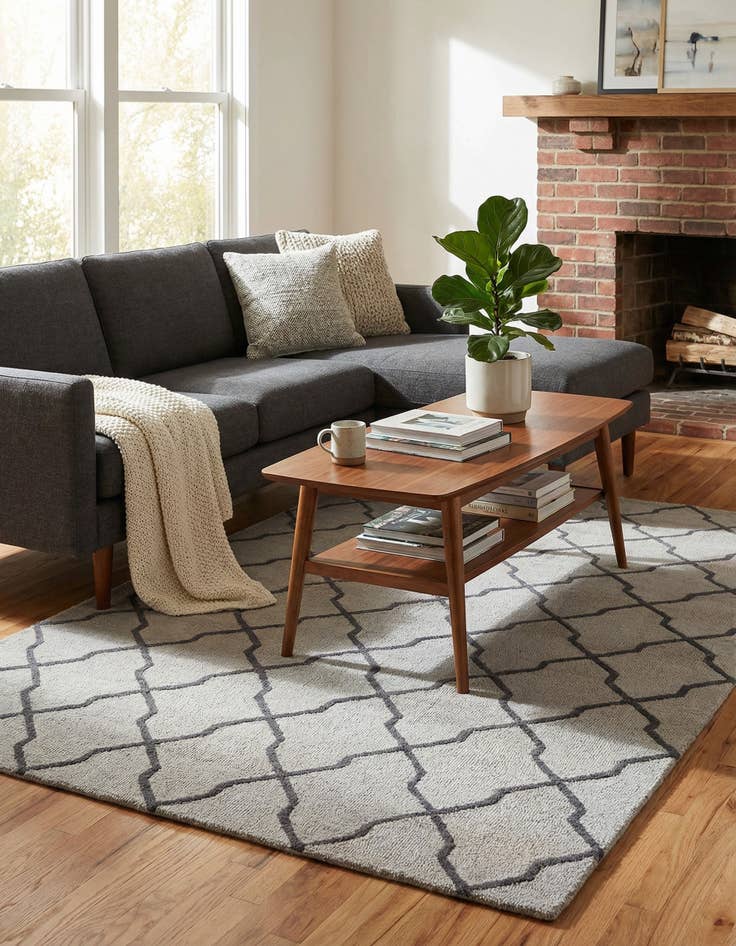 Detail image of  5' x 8' Luna Rug