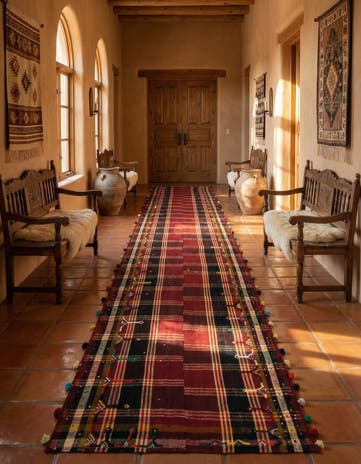 4' 3 x 13' 8 Jajim Runner Rug