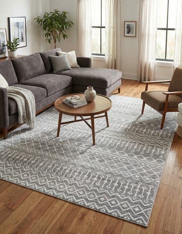 9' x 12' Kasbah Trellis Rug