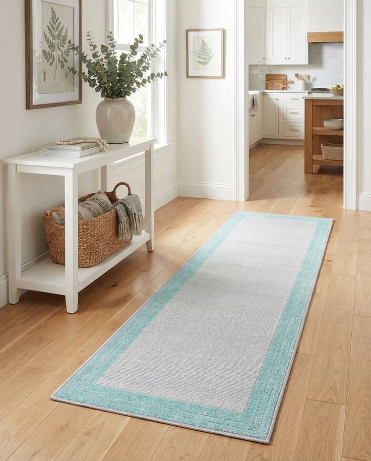Detail image of 2' x 10' Easy-Clean Aruba Indoor / Outdoor Runner Rug