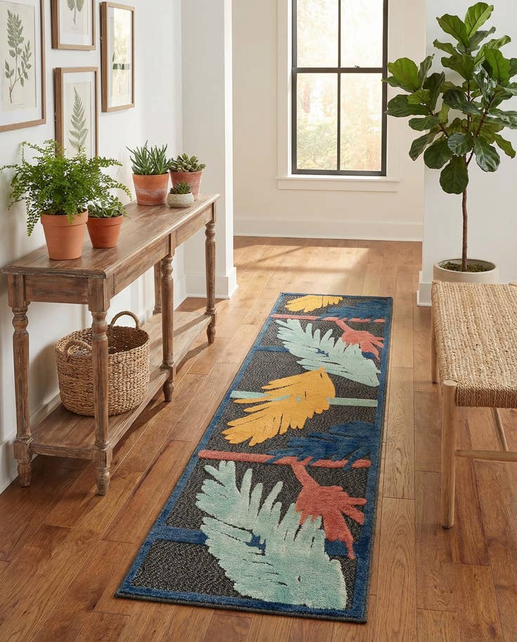 Detail image of 2' x 10' Easy-Clean Belize Indoor / Outdoor Runner Rug