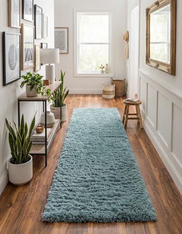2' 7 x 13' Infinity Shag Runner Rug