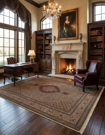 8' 4 x 10' 3 Tabriz Mahi Rug