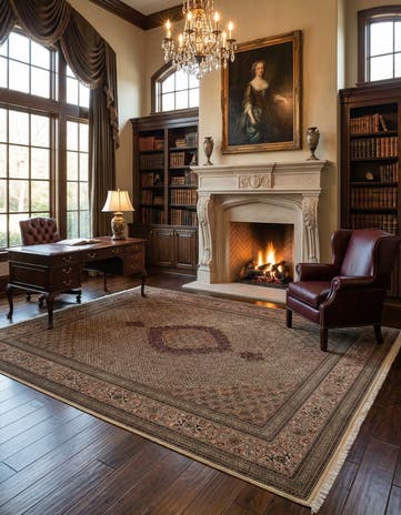 8' 4 x 10' 3 Tabriz Mahi Rug