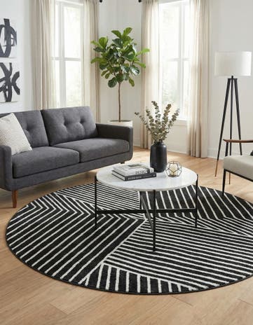 7' 10 x 7' 10 Oslo Round Rug