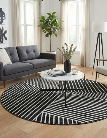 7' 10 x 7' 10 Oslo Round Rug