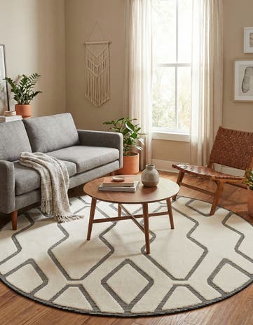 7' 10 x 7' 10 Prismatic Round Rug