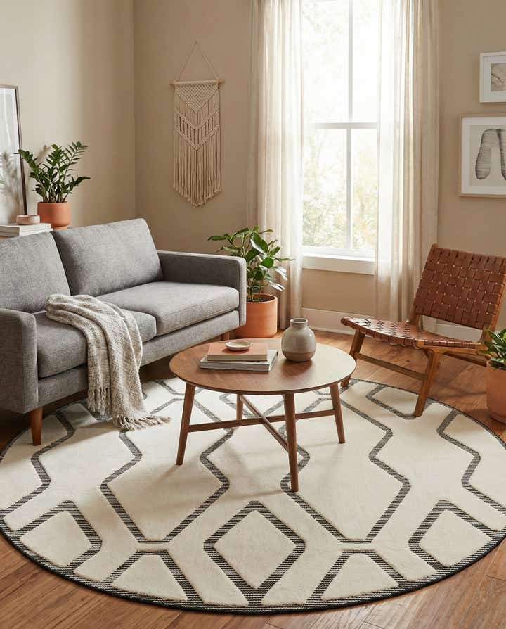 7' 10 x 7' 10 Prismatic Round Rug