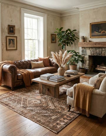 4' 10 x 7' 2 Hand Knotted Ultra Vintage Persian Wool Rug