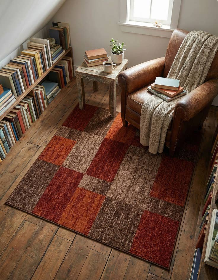 Detail image of 4' x 4' Harvest Square Rug