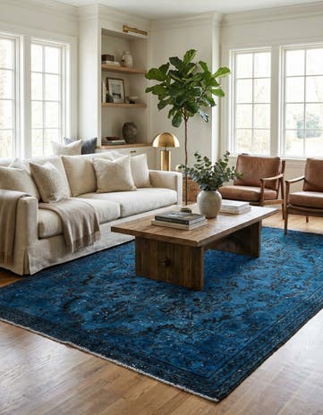 5' 2 x 8' 6 Hand Knotted Ultra Vintage Persian Wool Rug
