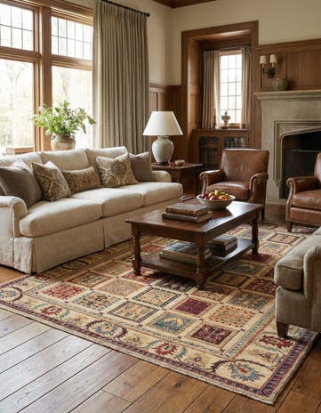 5' 9 x 7' 6 Hand Knotted Ariana Ziegler Rug