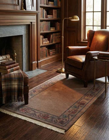 2' 5 x 4' 6 Hand Knotted Tibet Wool Rug