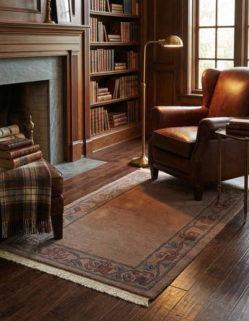 2' 5 x 4' 6 Hand Knotted Tibet Wool Rug