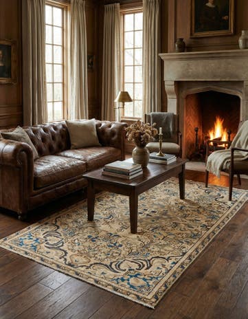 3' 8 x 6' 9 Hamedan Rug